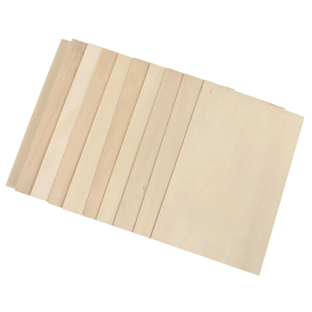 10 Pcs Basswood Board Slab Wooden Boards Planks Model Blank for Crafts Engraving Material DIY Supplies
10 Pcs Basswood Board Slab Wooden Boards Planks Model Blank for Crafts Engraving Material DIY Supplies
