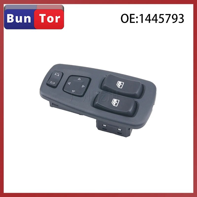 OE:1445793 Car Window Control Switch For Scania Trucks Window Glass Lifter Switch Car Accessories Auto Switch
OE:1445793 Car Window Control Switch For Scania Trucks Window Glass Lifter Switch Car Accessories Auto Switch