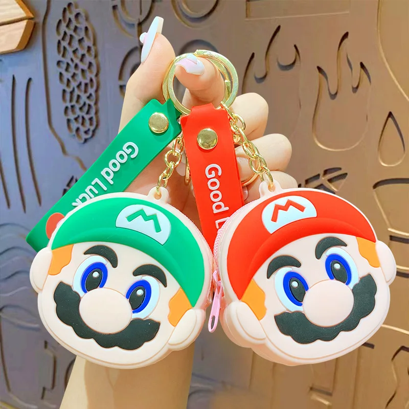 Super Mario Bros Coin Purse Cartoon Game Anime Peripherals Coin Wallet Kids Travel Keychain Storage Bag Lovers Birthday Toy Gift 
Super Mario Bros Coin Purse Cartoon Game Anime Peripherals Coin Wallet Kids Travel Keychain Storage Bag Lovers Birthday Toy Gift