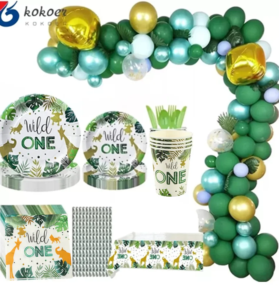 Wild One Birthday Party Decorations Kids Jungle Safari Animal Birthday Decoration First 1st Birthday Safari Jungle Party Decor
Wild One Birthday Party Decorations Kids Jungle Safari Animal Birthday Decoration First 1st Birthday Safari Jungle Party Decor