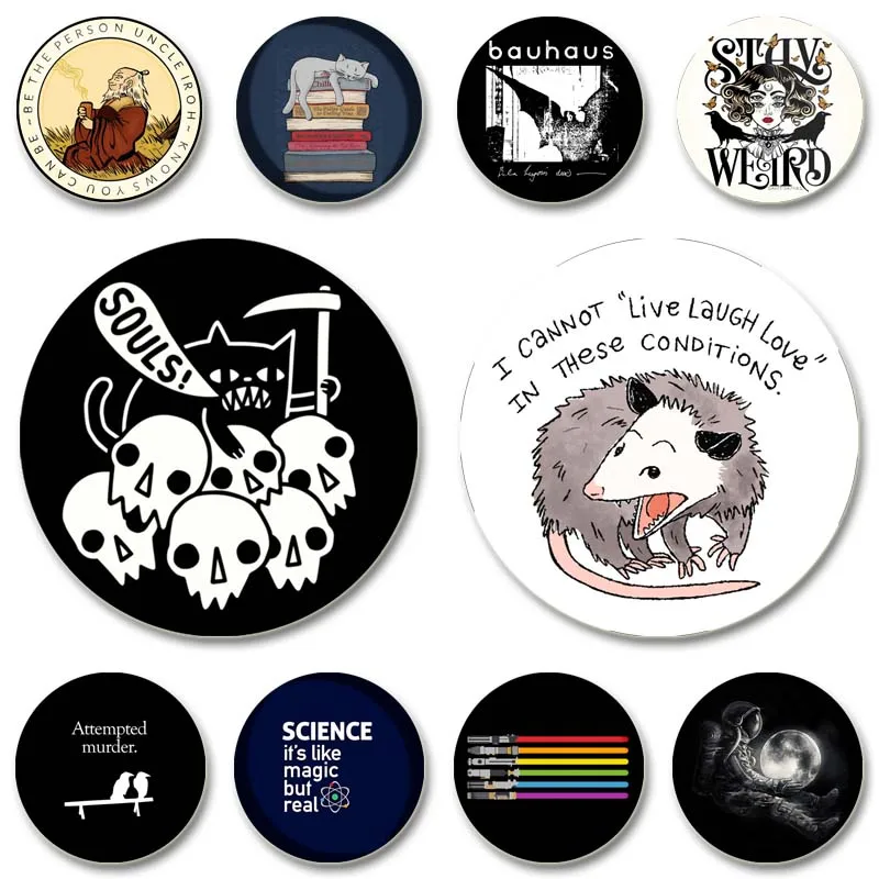 Funny Cute Round Acrylic Badge Lapel Pin Cartoon Cat Frog Duck Letter Brooch Pins Men and Women Clothing Backpack Jewelry Gifts
Funny Cute Round Acrylic Badge Lapel Pin Cartoon Cat Frog Duck Letter Brooch Pins Men and Women Clothing Backpack Jewelry Gifts