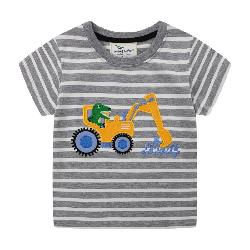 Jumping Meters 2-7T Fashion Striped Summer Boys Girls Tees Cars Kids Tops Cotton Fashion Baby Clothes Tees Tops
Jumping Meters 2-7T Fashion Striped Summer Boys Girls Tees Cars Kids Tops Cotton Fashion Baby Clothes Tees Tops