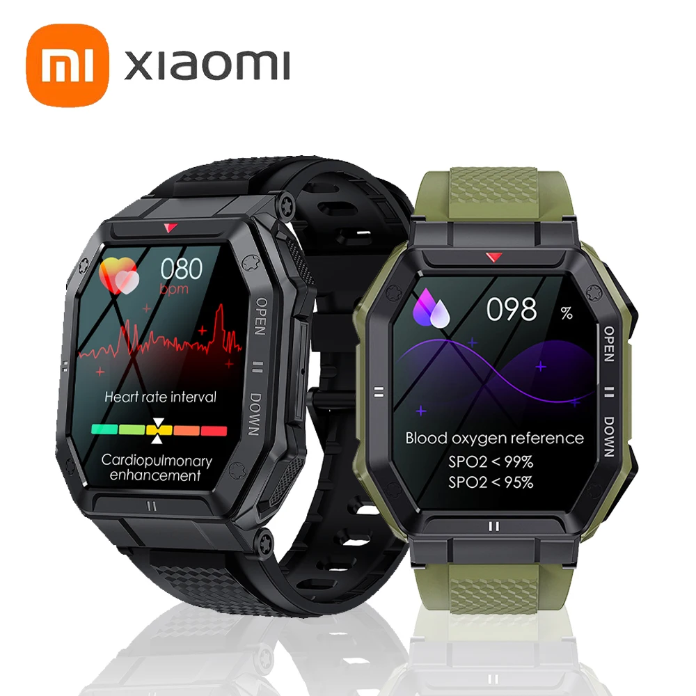 

Xiaomi Original NEW Smart Watch Men K55 Bluetooth Smartwatch For Men Health Monitor Waterproof Watch For Android IOS Custom Dial