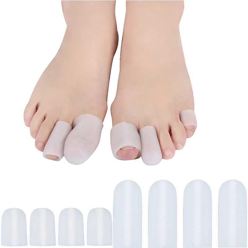 Toe Cap Silicone Toe Protector Guards for Feet Protect Toe Provide Relief Corn Callus Blisters Hammer Toes Ingrown Toenails Loss
Toe Cap Silicone Toe Protector Guards for Feet Protect Toe Provide Relief Corn Callus Blisters Hammer Toes Ingrown Toenails Loss
