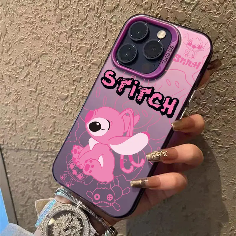 Angel-Stitch Cartoon Coque For Apple iPhone 16e 16 14 15 13 11 Pro Max Case 15 Plus 12 13 Mini 16e Shockproof Phone Cover-Stitch Angel-Stitch Cartoon Coque For Apple iPhone 16e 16 14 15 13 11 Pro Max Case 15 Plus 12 13 Mini 16e Shockproof Phone Cover-Stitch