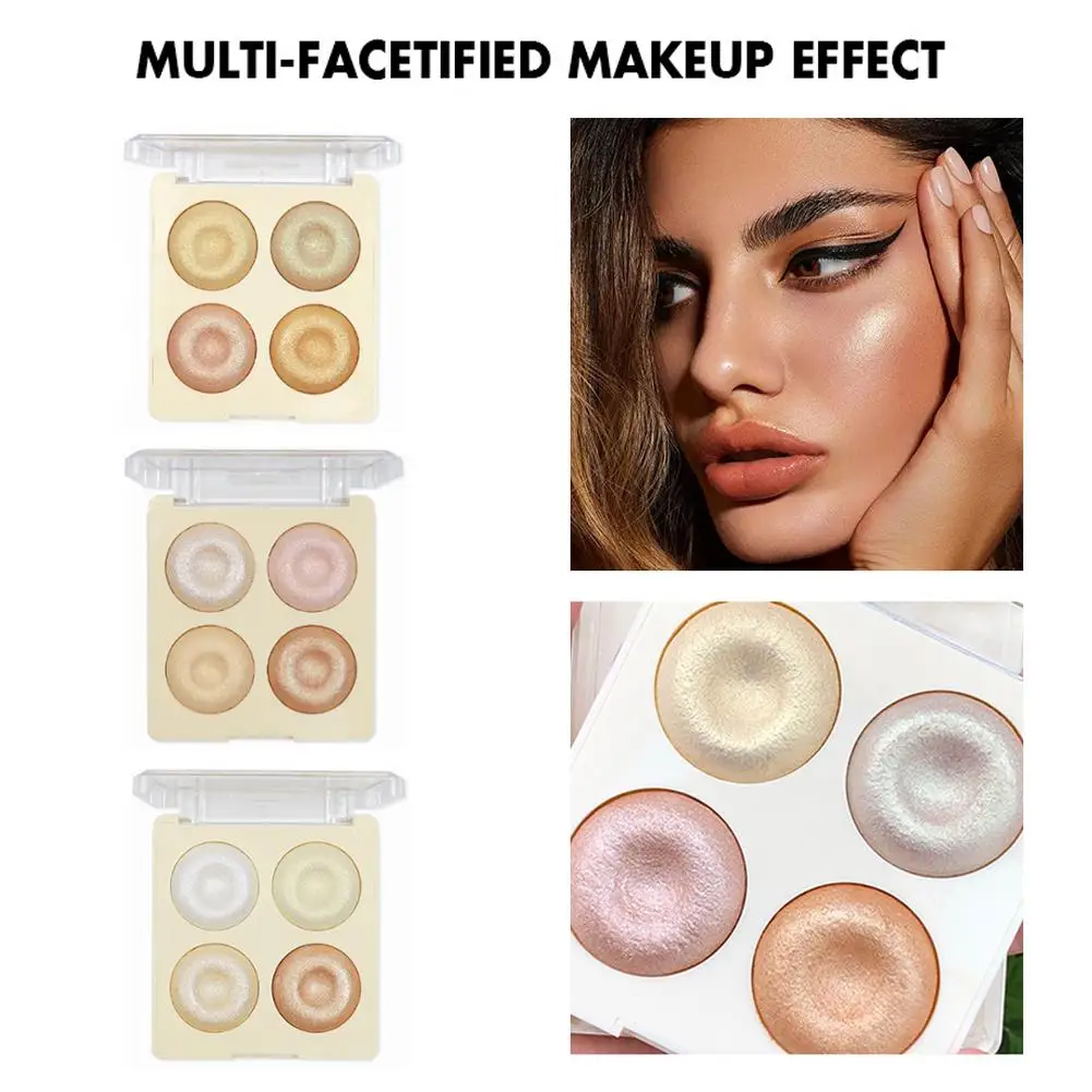 4 coloes Brighten And Modify The Face Shadow Powder Glitter Fairy Blusher Beautify Powder Highlight Powder V8J3
4 coloes Brighten And Modify The Face Shadow Powder Glitter Fairy Blusher Beautify Powder Highlight Powder V8J3