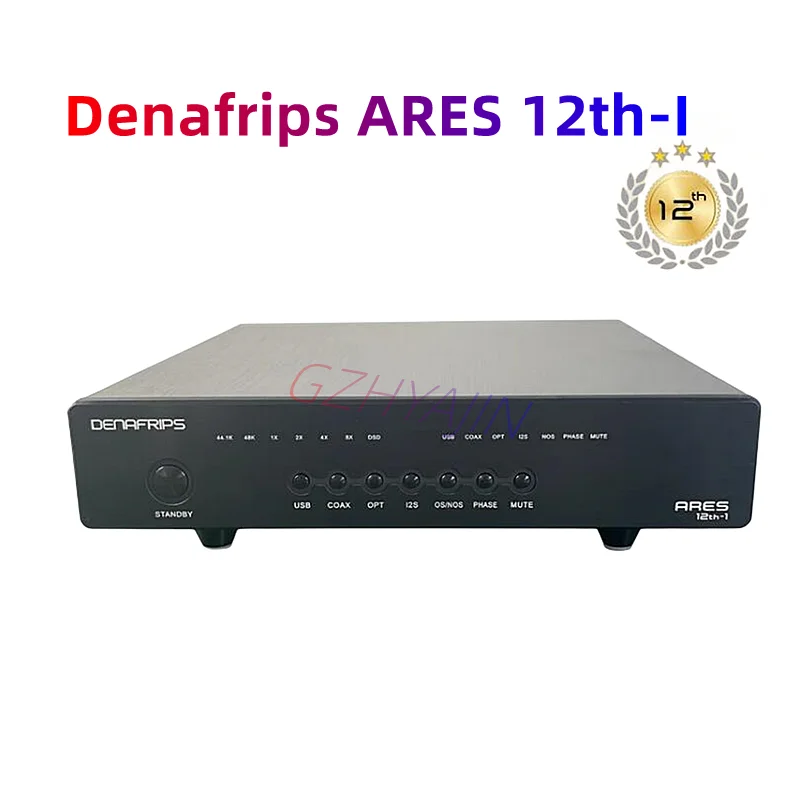 

Denafrips ARES12th-1 Ares 12th DSD1024 Digital Audio R2R Decoder R2R + DSD NOS R-2R DSD1024 And PCM1536 Support USB