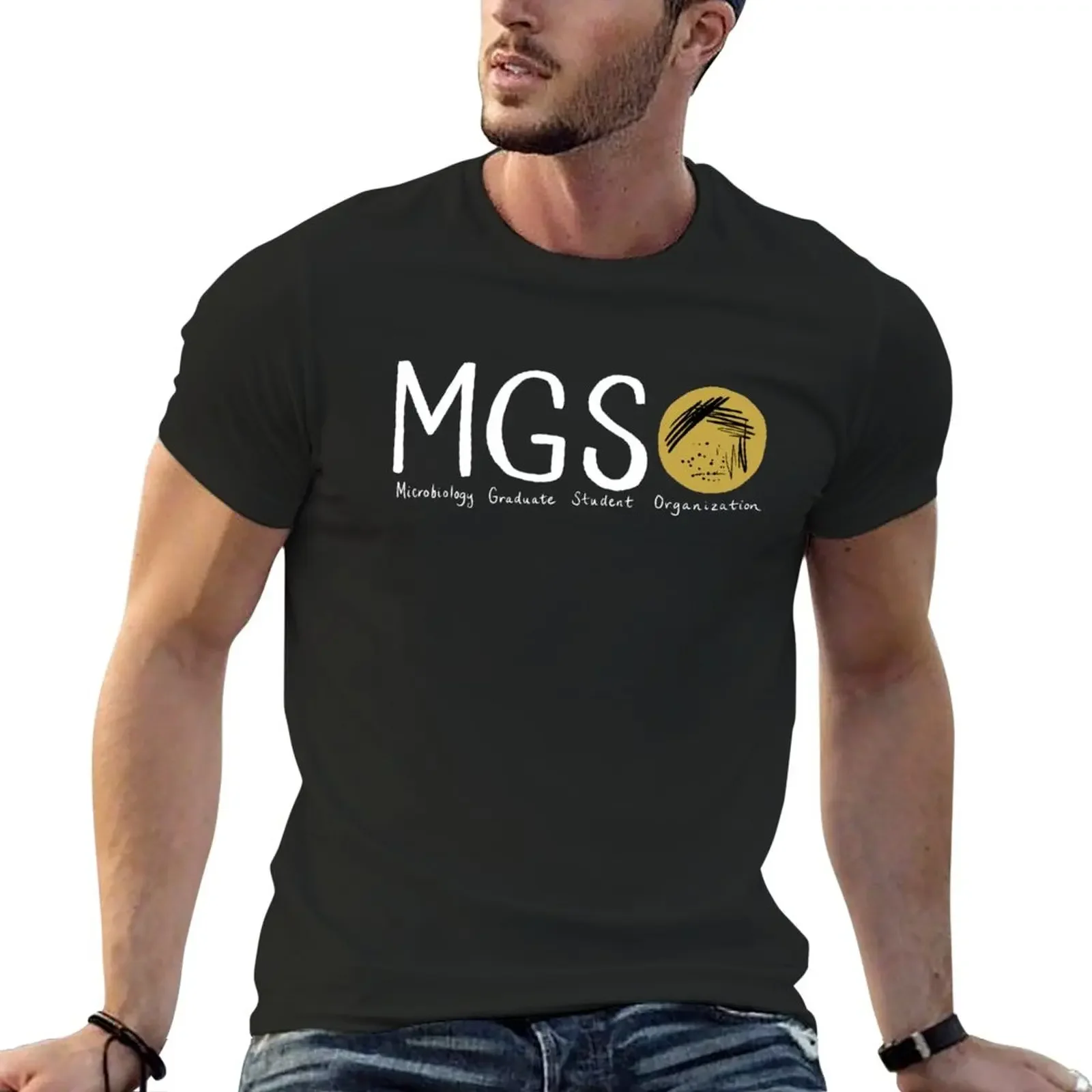 

MGSO white text T-Shirt sports fans funnys blacks mens graphic t-shirts big and tall