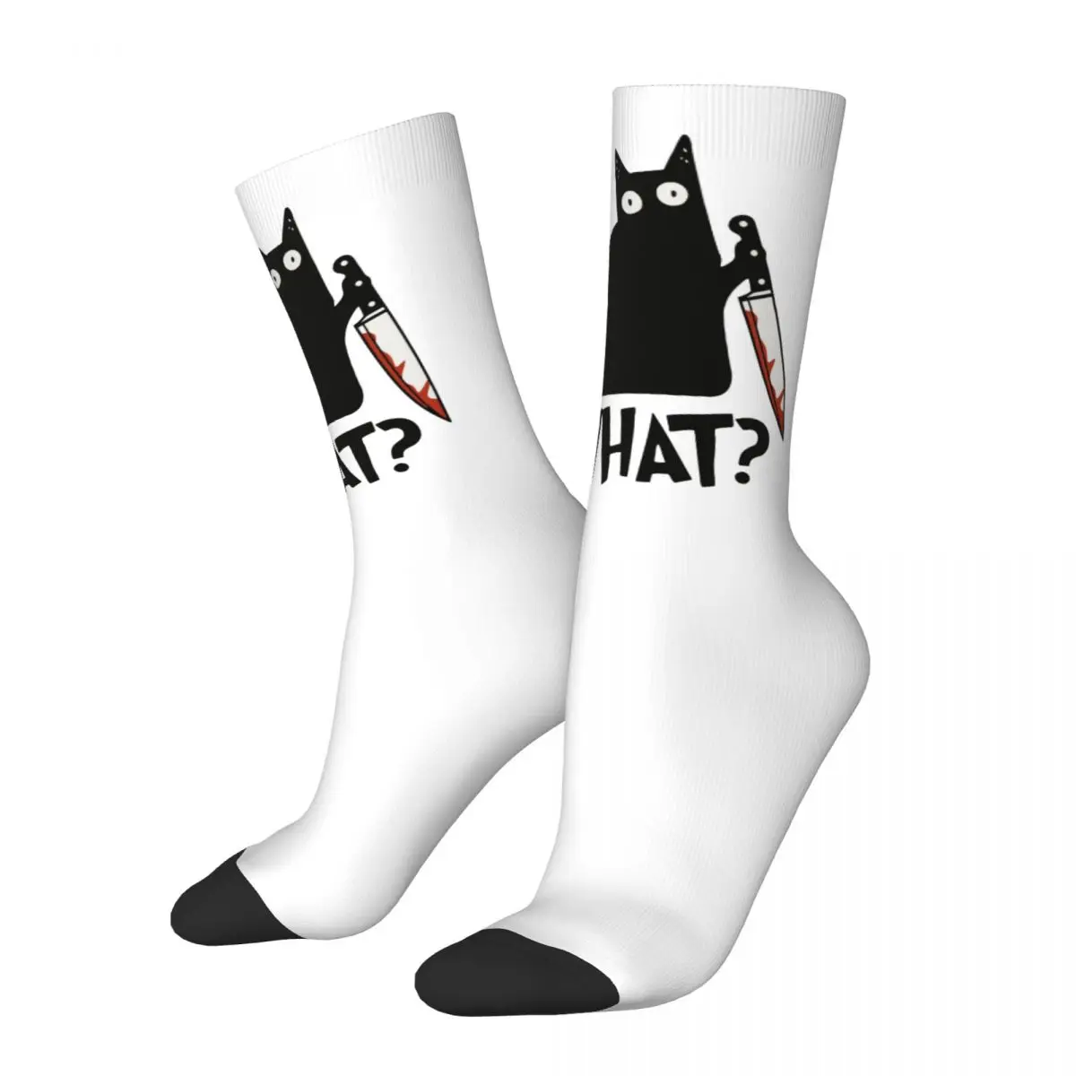 Зимние теплые носки унисекс в стиле ретро с котом, какая убийца, Черный кот с ножом, дышащие носки-трубы средней длины
Зимние теплые носки унисекс в стиле ретро с котом, какая убийца, Черный кот с ножом, дышащие носки-трубы средней длины