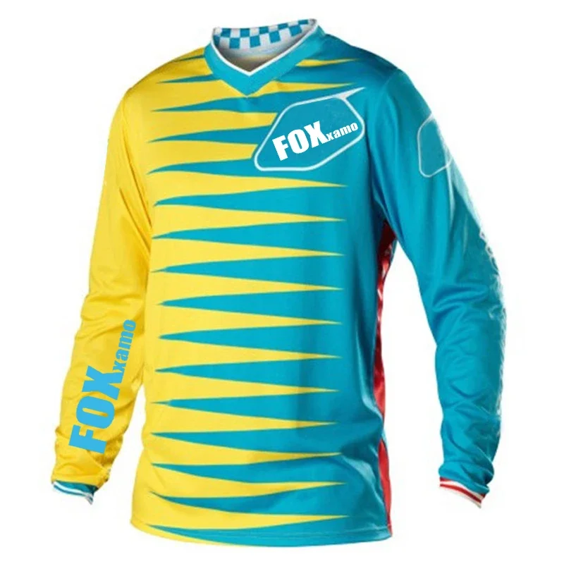 Spring Autumn 2023 Cycling Jersey Breathable Quick Dry Tops MTB Bike Motocross Long Sleeve Bicycle Clothing Fishing Shirt
Spring Autumn 2023 Cycling Jersey Breathable Quick Dry Tops MTB Bike Motocross Long Sleeve Bicycle Clothing Fishing Shirt