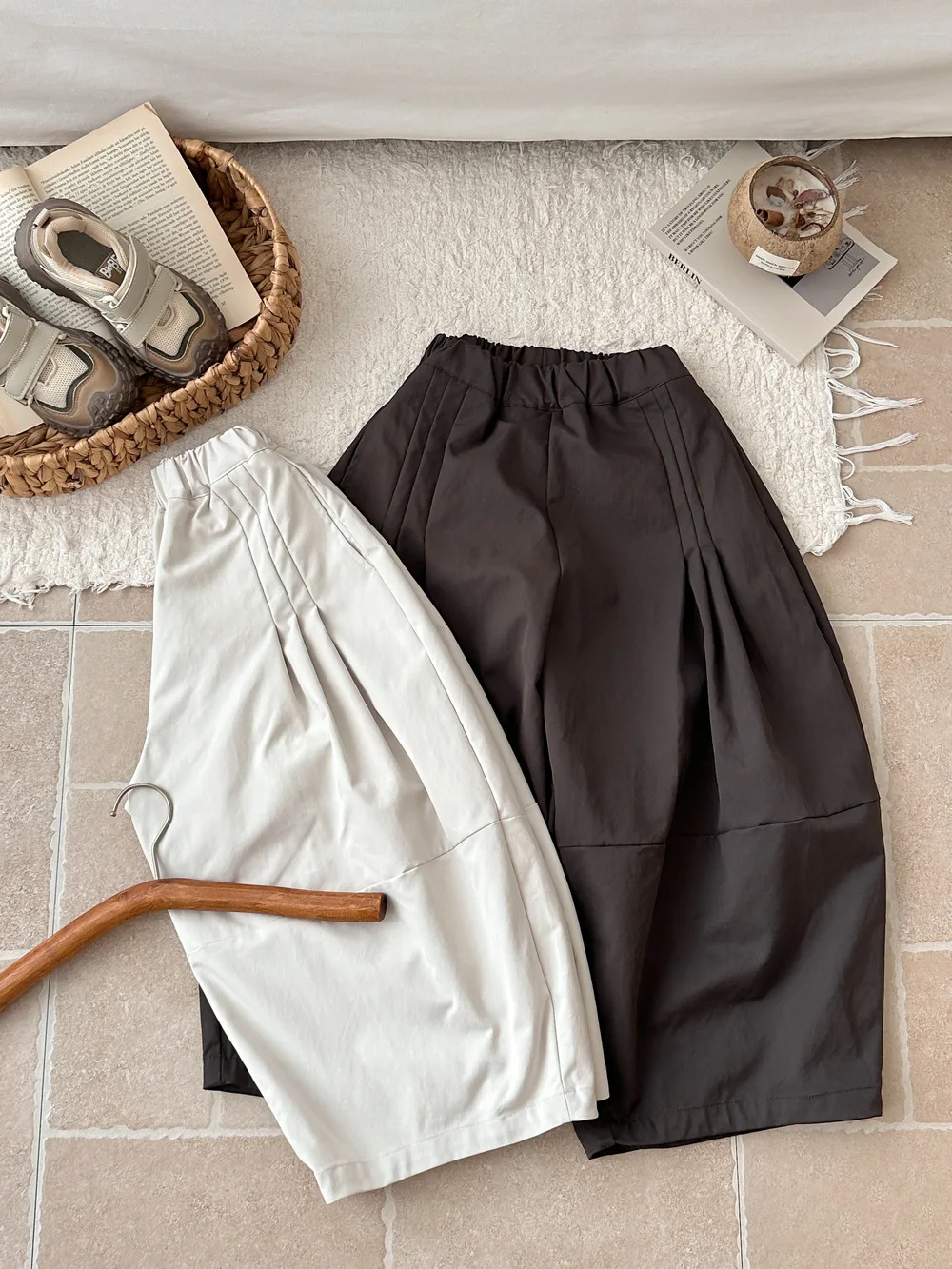 2025 Autumn New Children Loose Trousers Cotton Girls Solid Harem Pants Toddler Wide Leg Pants Boys Casual Pants Kids Clothes 17 Sd509e26078934759b408bd9fabd18eb9O
