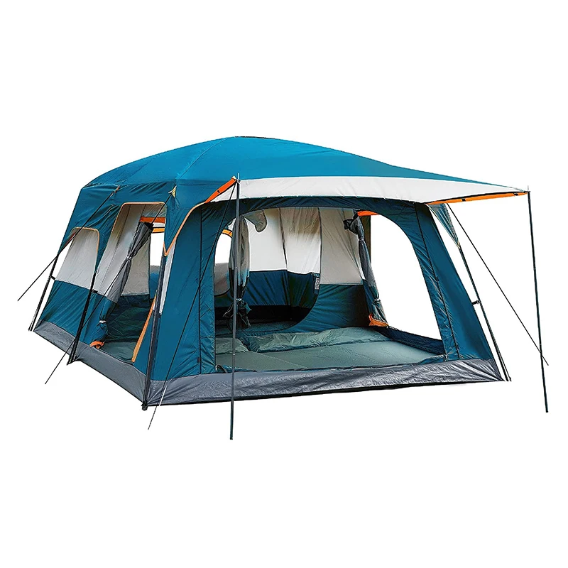Extra Large Tent Two room outdoor camping tents 4 8 persons waterproof outdoor family luxury big camping tent
Extra Large Tent Two room outdoor camping tents 4 8 persons waterproof outdoor family luxury big camping tent