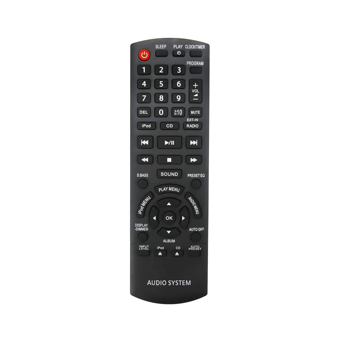 N2QAYB000641 Remote Control Replaced for Panasonic Compact Stereo System SC-HC35 SCHC35 SC-HC35DB SCHC35DB
N2QAYB000641 Remote Control Replaced for Panasonic Compact Stereo System SC-HC35 SCHC35 SC-HC35DB SCHC35DB