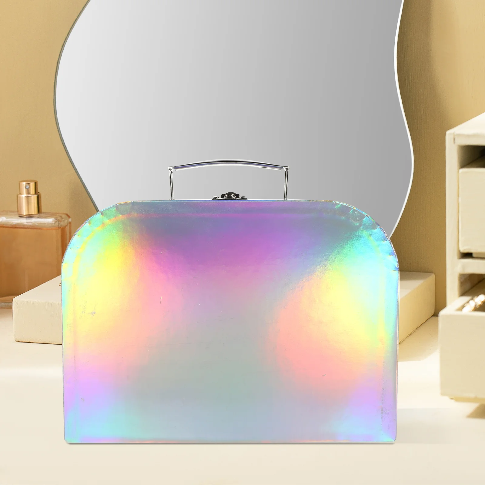 Thickened Paper Gift Suitcase Colorful Gift Packing Box Decorative Festival Gift Wrapping Box
Thickened Paper Gift Suitcase Colorful Gift Packing Box Decorative Festival Gift Wrapping Box