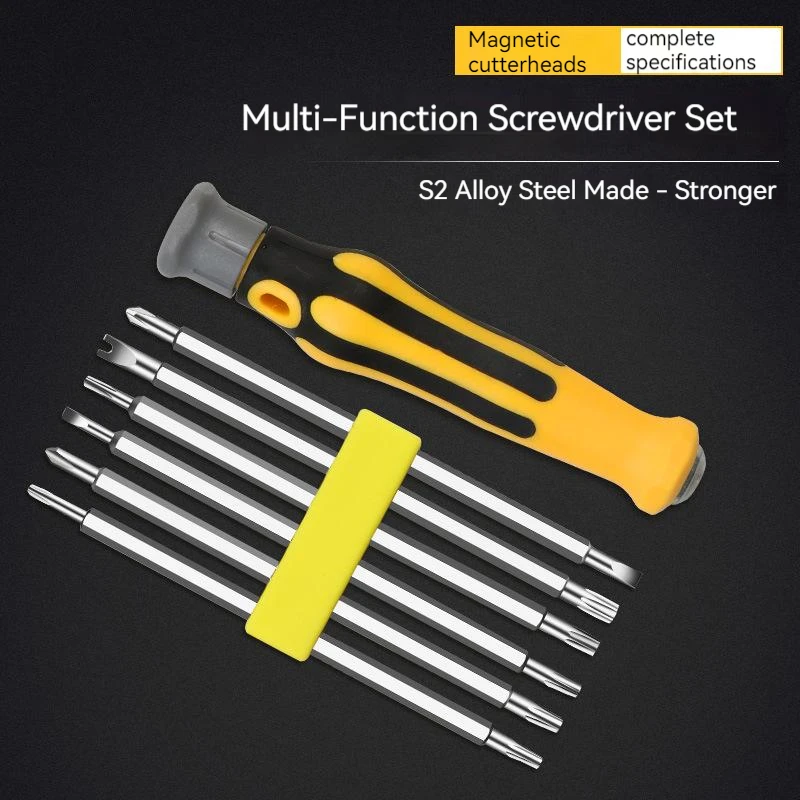 6PCS Tamper Proof Magnetic Screwdriver Bit Hex Torx Screwdriver Head Flat Repair Precision Insulated Hand Tool Safety
6PCS Tamper Proof Magnetic Screwdriver Bit Hex Torx Screwdriver Head Flat Repair Precision Insulated Hand Tool Safety