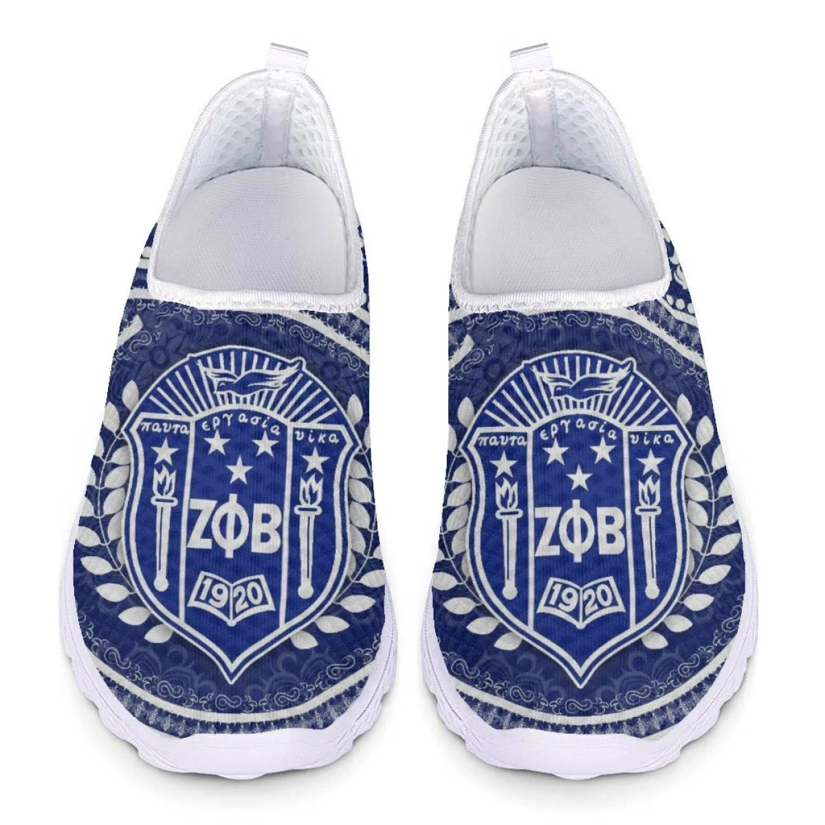

Женские летние кроссовки Zeta Phi, брендовые Дизайнерские повседневные туфли на плоской подошве с принтом, Женская дышащая сетчатая обувь