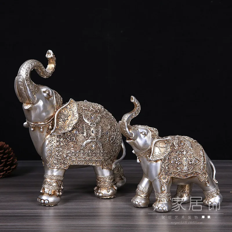 Elephant resin ornaments creative home fortune crafts living room furnishings TV cabinet home decoration gifts
Elephant resin ornaments creative home fortune crafts living room furnishings TV cabinet home decoration gifts