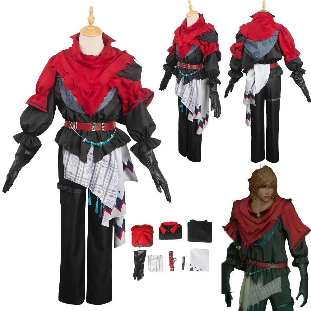 FF16 Final Fantasy XVI Joshua Cosplay Costume Uniform Coat Pants Fantasia Men Roleplay Outfit Halloween Carnival Party Suit
FF16 Final Fantasy XVI Joshua Cosplay Costume Uniform Coat Pants Fantasia Men Roleplay Outfit Halloween Carnival Party Suit