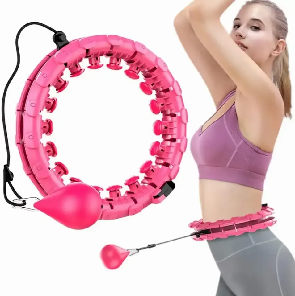 Smart Weighted Hoop for Adult, 24 Detachable Knots, Hula Ring, Weight Ball, Fitness, New
Smart Weighted Hoop for Adult, 24 Detachable Knots, Hula Ring, Weight Ball, Fitness, New