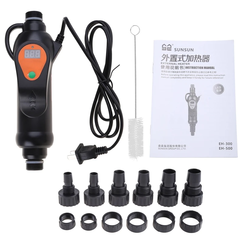 Aquarium External Heater with Inlet and Outlet Aquatic Heaters for Frogs Newts & Turtles Terrarium Fish for Tank
Aquarium External Heater with Inlet and Outlet Aquatic Heaters for Frogs Newts & Turtles Terrarium Fish for Tank