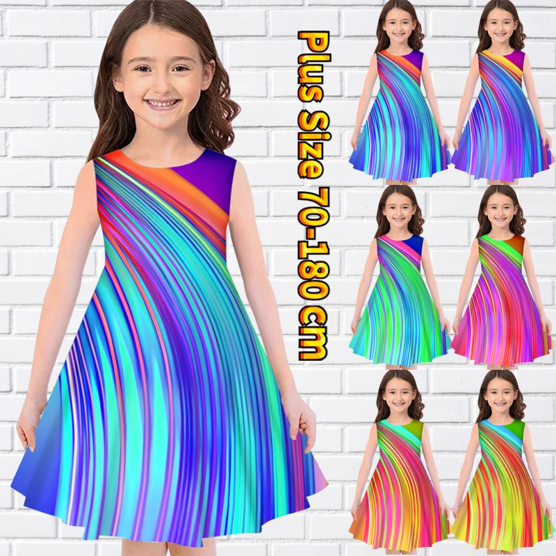 2022 Summer Little Girl Round Neck Vintage Print MIDI Skirt Sleeveless Knee Length Skirt Cute Dress Fashion Loose Size Skirt
2022 Summer Little Girl Round Neck Vintage Print MIDI Skirt Sleeveless Knee Length Skirt Cute Dress Fashion Loose Size Skirt