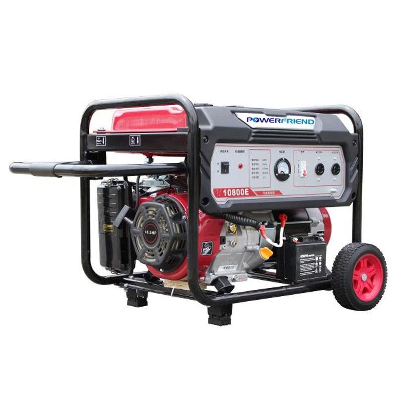 Hot Selling New design Home use Portable Powerful Electrical start Rated 8.5kw Gasoline Generator
Hot Selling New design Home use Portable Powerful Electrical start Rated 8.5kw Gasoline Generator