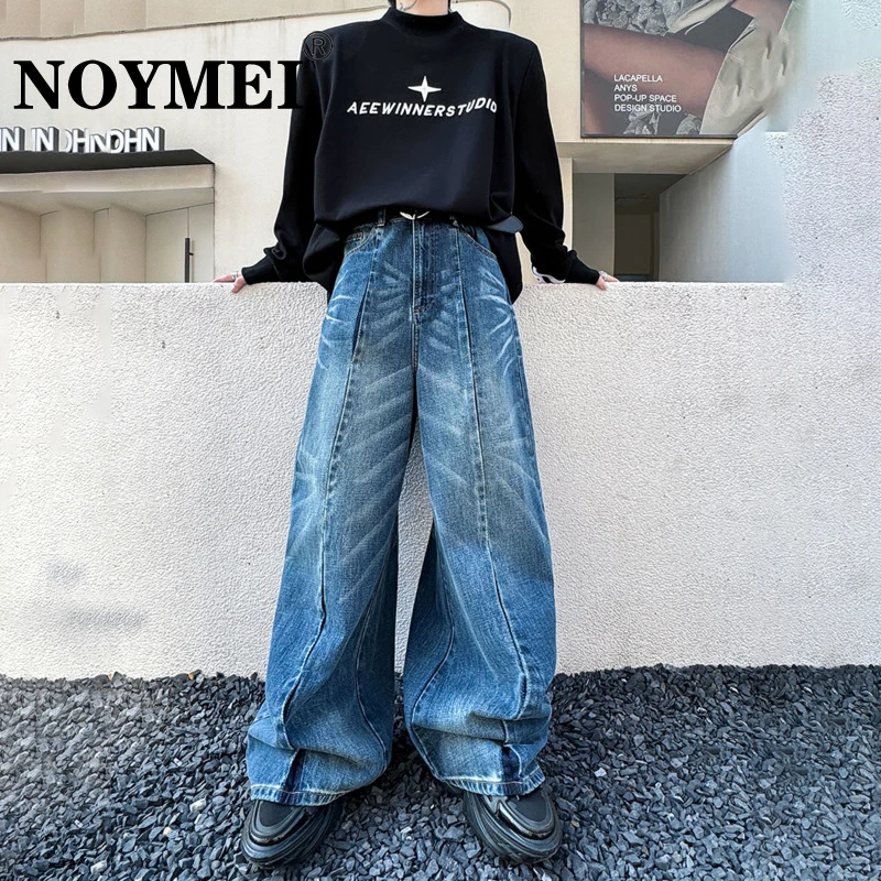 NOYMEI American Style Vintage Loose Washed Silhouette Korean Style Wide Leg Denim Jean Men's 2024 Spring New Pants WA3981
NOYMEI American Style Vintage Loose Washed Silhouette Korean Style Wide Leg Denim Jean Men's 2024 Spring New Pants WA3981