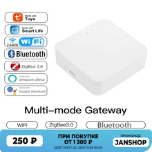 Multi-mode Smart Life Hub Tuya ZigBee Smart Gateway Bluetooth WiFi APP Wireless Remote Controller Works With Alexa Google Home
Multi-mode Smart Life Hub Tuya ZigBee Smart Gateway Bluetooth WiFi APP Wireless Remote Controller Works With Alexa Google Home