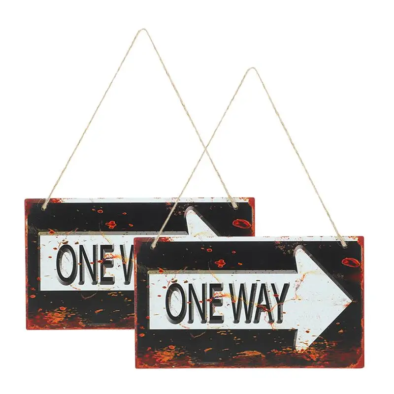 2Pcs One Way with Arrow Right Sign Rustic Wood Sign Decorative One Way Wooden Sign
2Pcs One Way with Arrow Right Sign Rustic Wood Sign Decorative One Way Wooden Sign