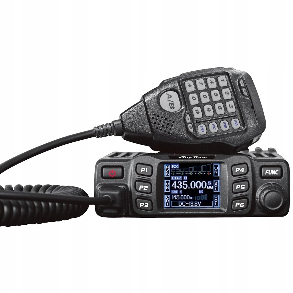AnyTone AT778UV Dual Band Transceiver Mini Mobile Radio Driving Travel Camping Hunting Hiking Wireless Communication
AnyTone AT778UV Dual Band Transceiver Mini Mobile Radio Driving Travel Camping Hunting Hiking Wireless Communication