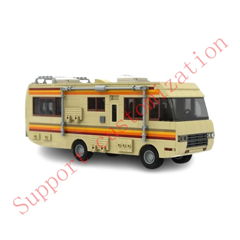 Fast delivery MOC-20606 Breaking Bad experimental real RV small particle assembled building blocks vehicle car toy model
Fast delivery MOC-20606 Breaking Bad experimental real RV small particle assembled building blocks vehicle car toy model