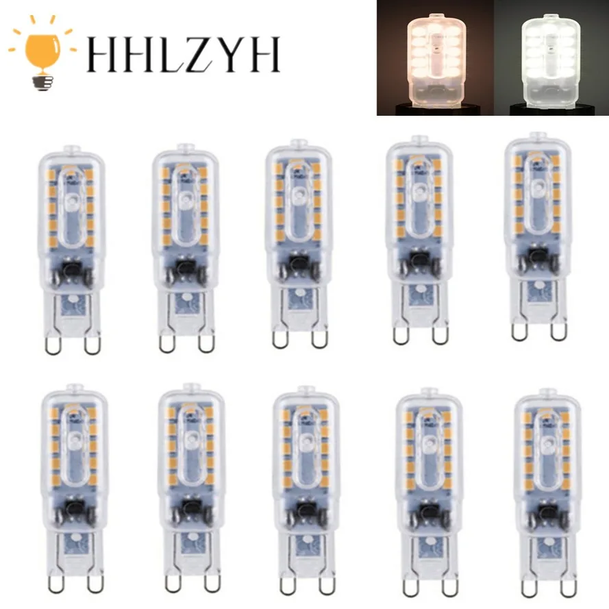 

5 Pcs AC 220V G9 LED Light Dimmable bulb 3W 5W SMD 2835 Spotlight For Crystal Chandelier Replace 20W 30W Halogen Lamp Lighting