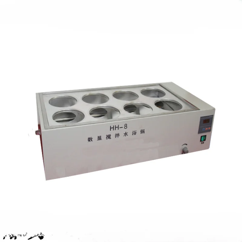 

HH-8 double row eight hole synchronous magnetic stirring water bath laboratory special water bath pot