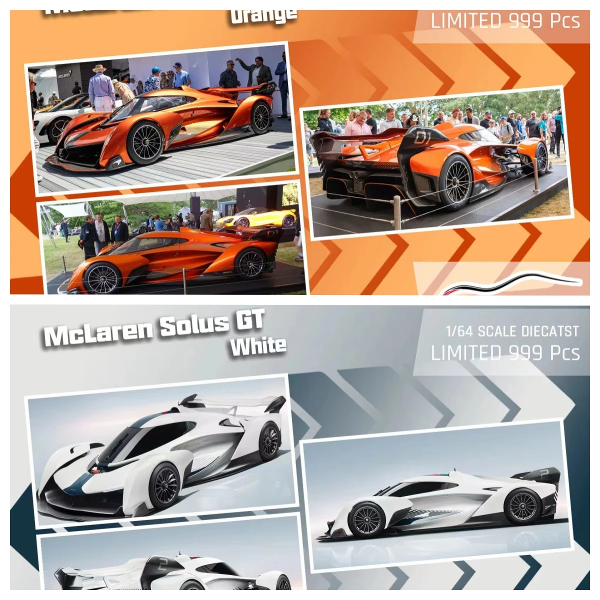 ** Предзаказ ** модель Rhino RM McLaren Solus GT, литая под давлением белая/оранжевая модель автомобиля
** Предзаказ ** модель Rhino RM McLaren Solus GT, литая под давлением белая/оранжевая модель автомобиля