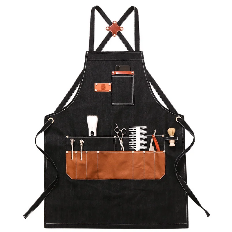 Kitchen Restaurant Baking Accessories Aprons New Handmade Aprons Garden Cleaning Apron For Women Barber Apron For Men
Kitchen Restaurant Baking Accessories Aprons New Handmade Aprons Garden Cleaning Apron For Women Barber Apron For Men