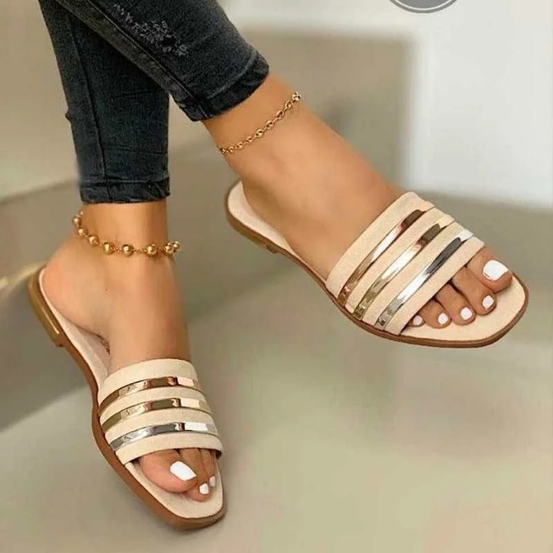 Women Half Slippers 2023 Summer New Comfort Soft Flat Sandals Woman Fashion Romen Beach Shoes Plus Size 43 Sandalias De Mujer
Women Half Slippers 2023 Summer New Comfort Soft Flat Sandals Woman Fashion Romen Beach Shoes Plus Size 43 Sandalias De Mujer