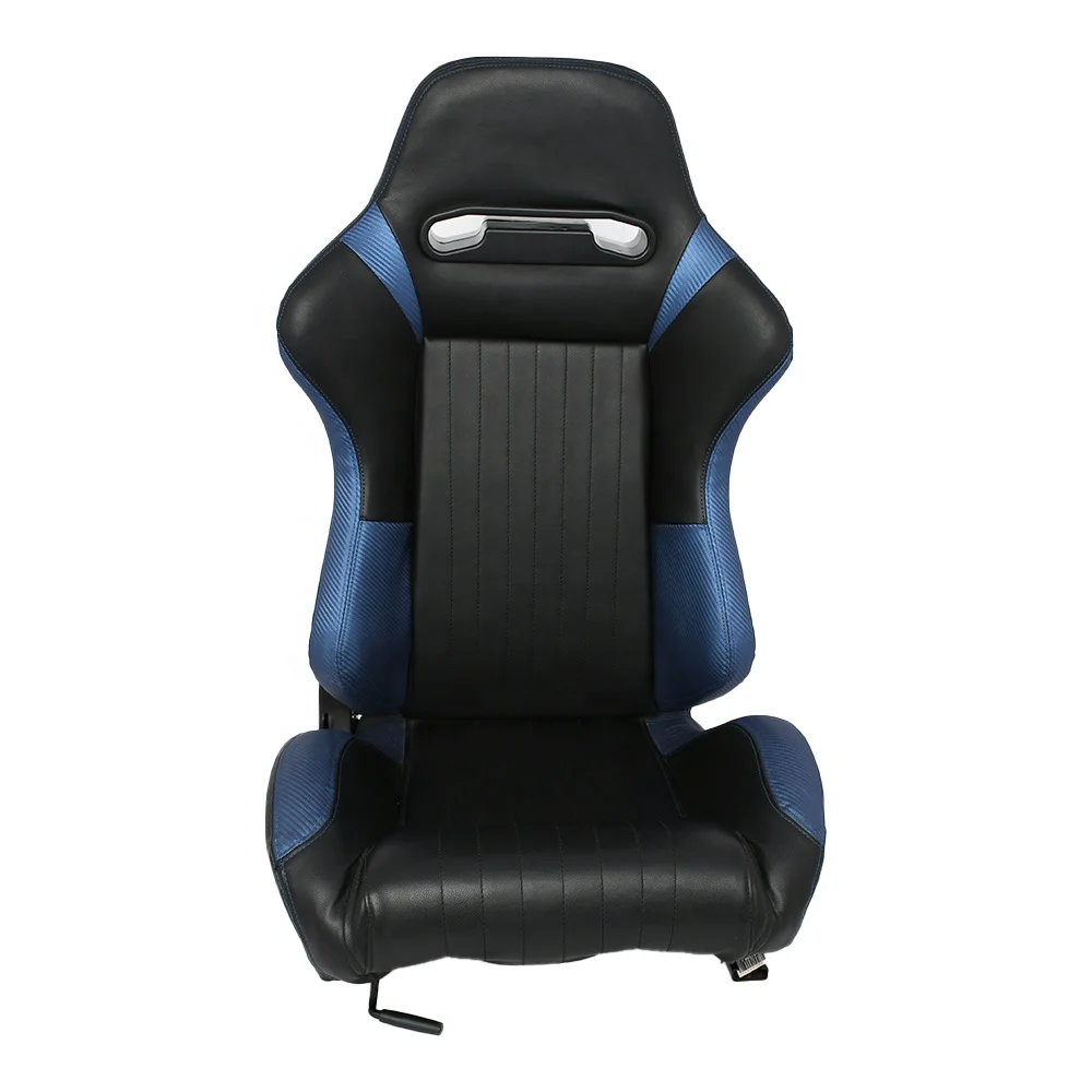 Racing Seat Adjustable Black Carbon Fiber + PVC Leather Reclining Bucket Sports Seat Universal
Racing Seat Adjustable Black Carbon Fiber + PVC Leather Reclining Bucket Sports Seat Universal