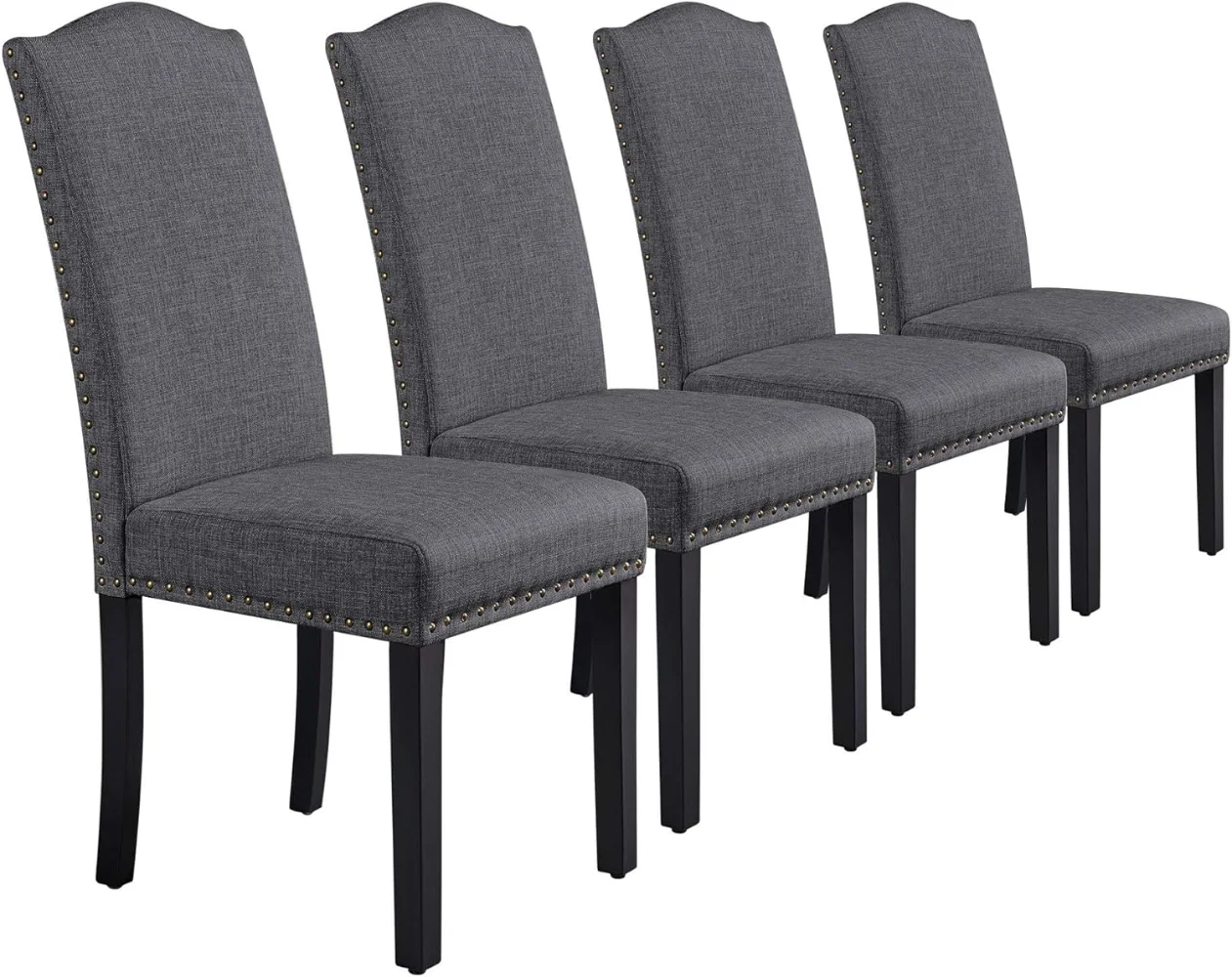 Yaheetech Dining Chairs with Rubber Wood Legs Fabric Upholstered Armless Chairs for Kitchen Dining Room
Yaheetech Dining Chairs with Rubber Wood Legs Fabric Upholstered Armless Chairs for Kitchen Dining Room