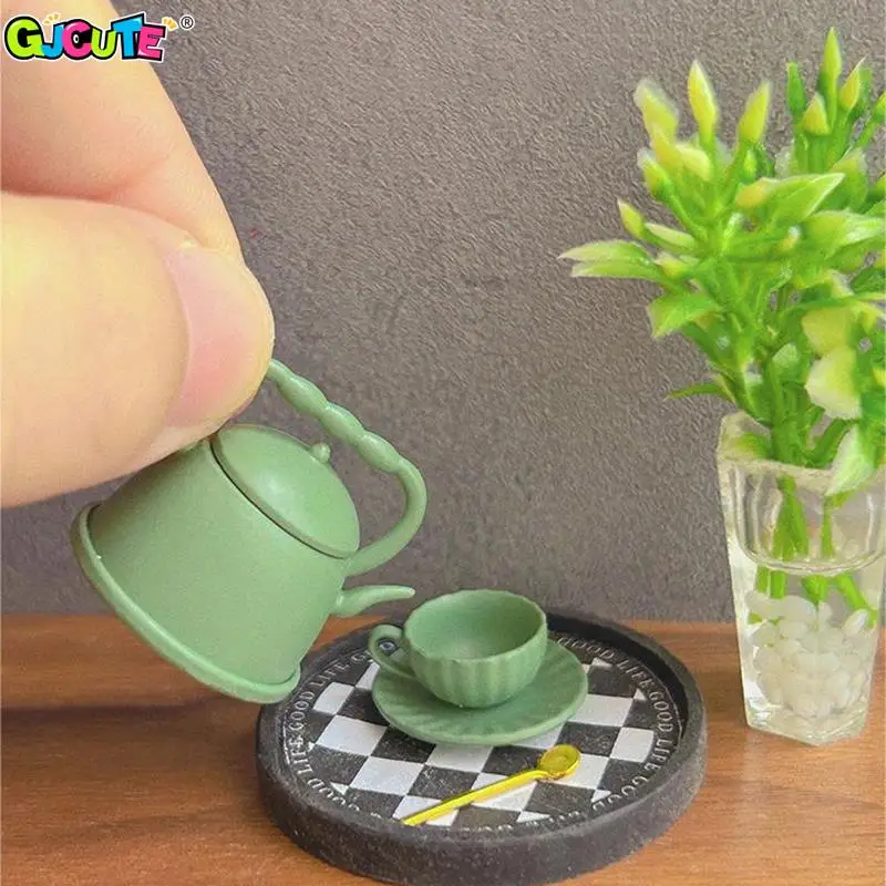 1Pc 1:12 Miniature Teapot Tea Kettle Dollhouse Mini Simulation Teaset Model Accessories Dolls House Kitchen Furniture Teapot
1Pc 1:12 Miniature Teapot Tea Kettle Dollhouse Mini Simulation Teaset Model Accessories Dolls House Kitchen Furniture Teapot