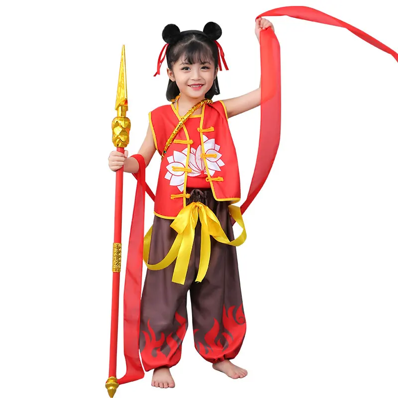 Ne Zha Cosplay Costumes For Children Chinese Mythology Clothing Kids Funny Halloween Cosplay Costumes Festival Party Gifts
Ne Zha Cosplay Costumes For Children Chinese Mythology Clothing Kids Funny Halloween Cosplay Costumes Festival Party Gifts