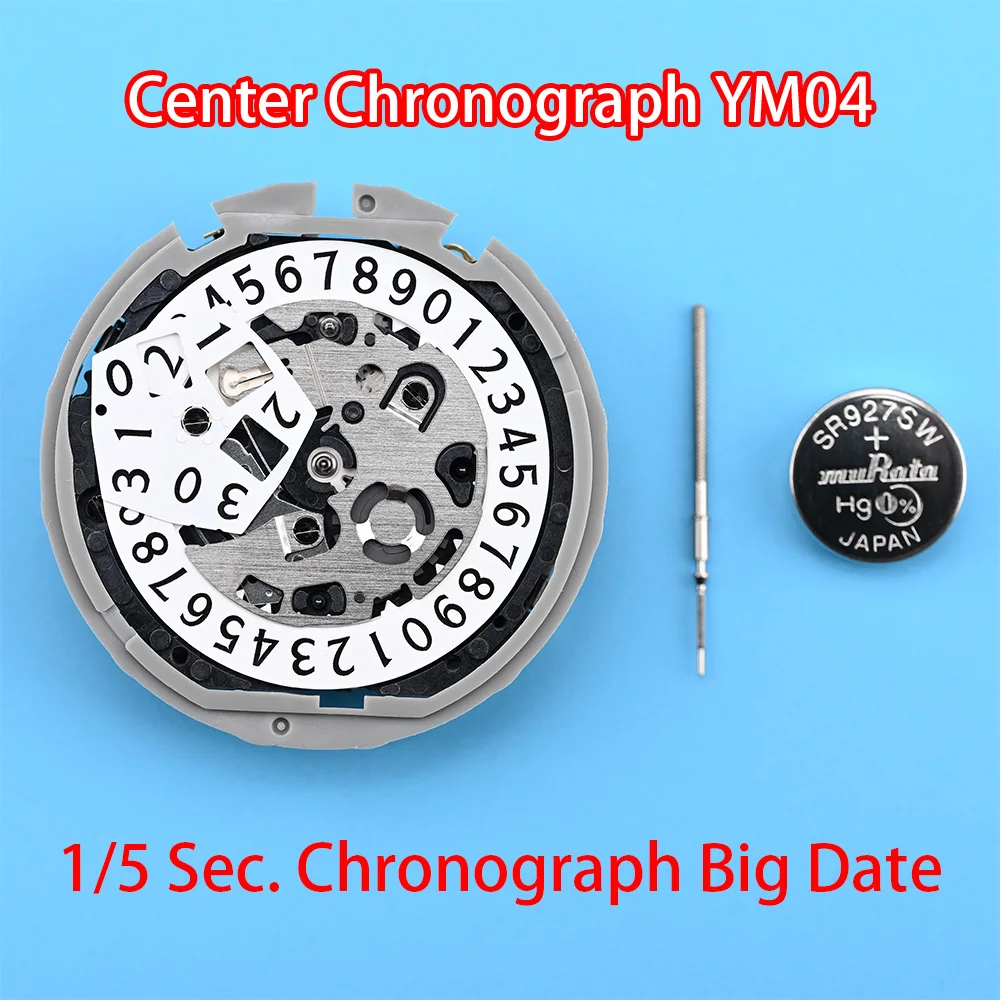 YM04 Movement Epson YM04A Movement YM Series Quartz Movement Size:12'''Six Hands 3.6.9 Small Seconds Big date display at 12:00
YM04 Movement Epson YM04A Movement YM Series Quartz Movement Size:12'''Six Hands 3.6.9 Small Seconds Big date display at 12:00