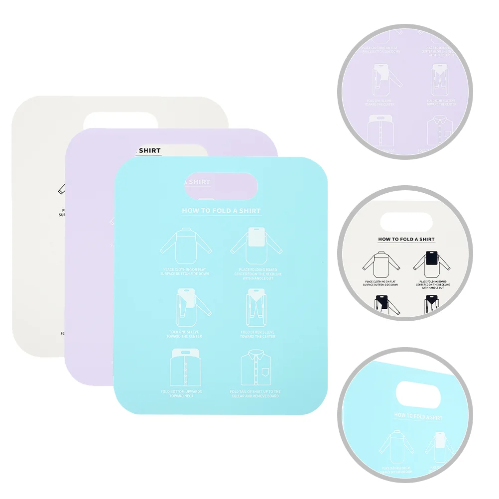 3pcs Shirt Folding Board Clothes Folder T-shirt Folding Board Laundry Folding Board
3pcs Shirt Folding Board Clothes Folder T-shirt Folding Board Laundry Folding Board