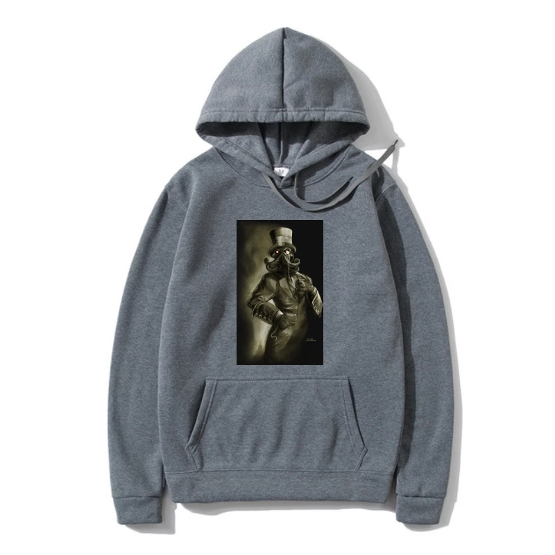 Men Pullover Cthulhu Punk Hoodie Edward Lovecraf Classic Black Fleece No Pocke Cotton Fleece Vintage No Hoody Outerwear
Men Pullover Cthulhu Punk Hoodie Edward Lovecraf Classic Black Fleece No Pocke Cotton Fleece Vintage No Hoody Outerwear