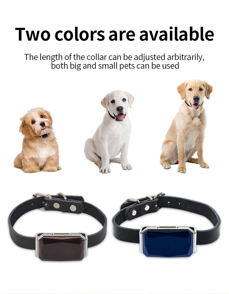 Pet Gps Tracker for Dogs Cats Animals Dog Waterproof Long Distance Anti-lost Locator Collar Gps Tracker Dropshipping
Pet Gps Tracker for Dogs Cats Animals Dog Waterproof Long Distance Anti-lost Locator Collar Gps Tracker Dropshipping