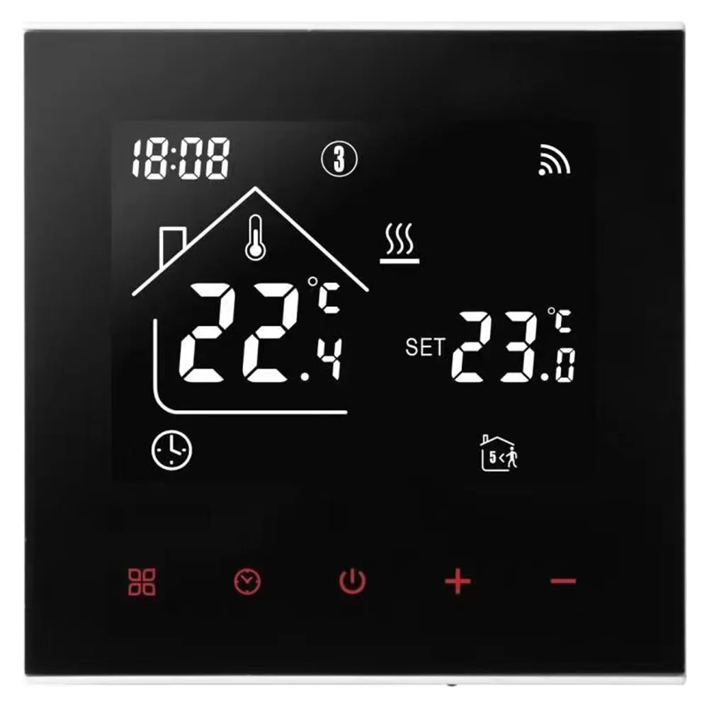 Tuya WiFi Smart Thermostat for Water Floor Heating Remote Temperature Control User Friendly Touchscreen Display
Tuya WiFi Smart Thermostat for Water Floor Heating Remote Temperature Control User Friendly Touchscreen Display