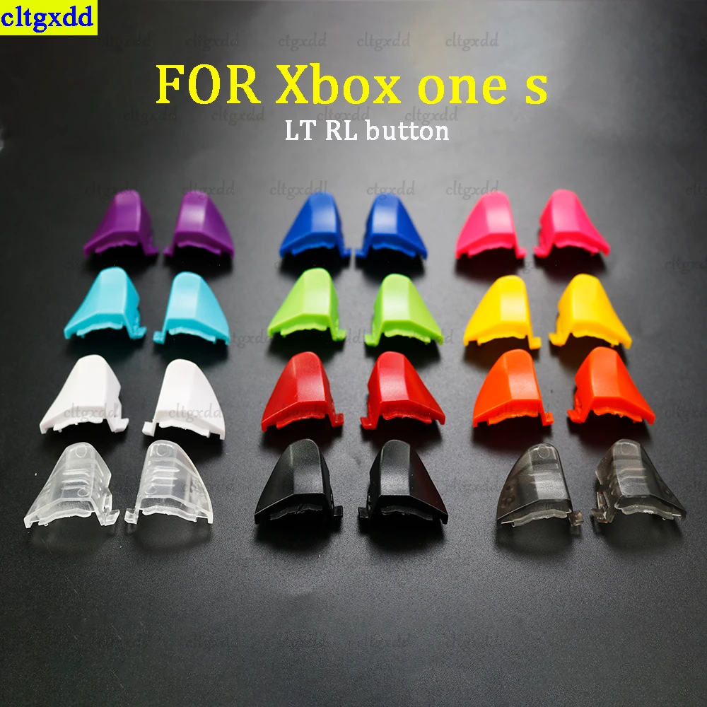 

Cltgxdd 1 pair is suitable FOR Xbox one S Slim controller LT RL shoulder trigger button replacement and repair parts