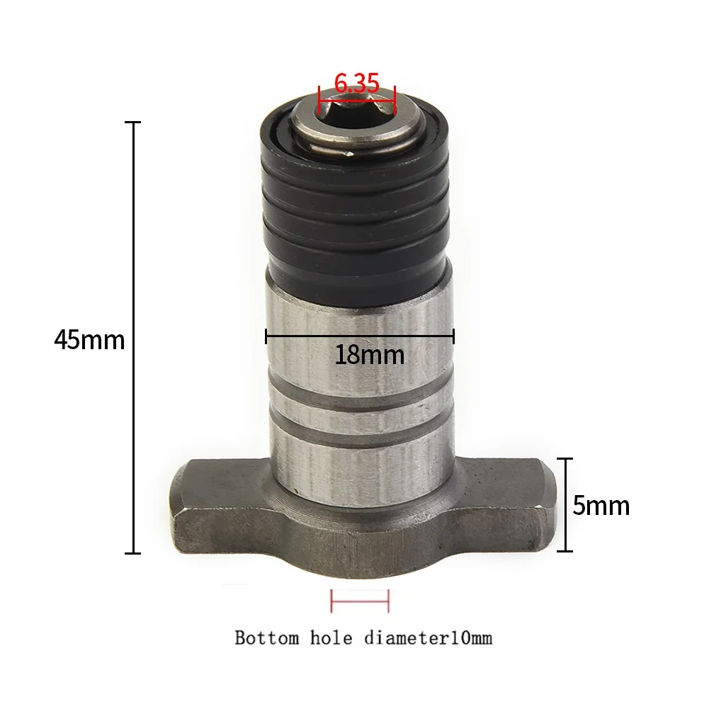 T-Shaped Electric Brushless Impact Wrench Shaft Accessories Hex Female Adapter Cordless Wrench Part Power Tool Conversion Head
T-Shaped Electric Brushless Impact Wrench Shaft Accessories Hex Female Adapter Cordless Wrench Part Power Tool Conversion Head
