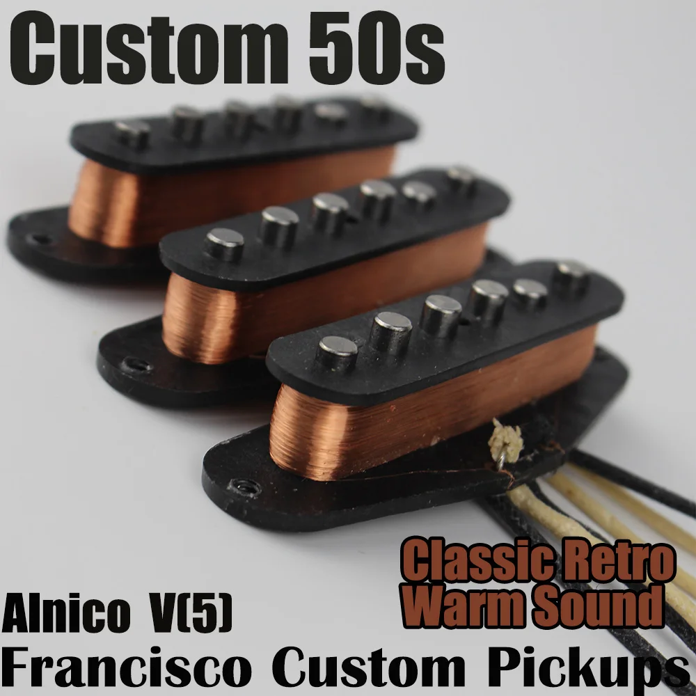 Fende-r Stra звукосниматель гитары Alnico V Custom Shop 1950s Ретро стиль классический теплый звук высокого класса ручной работы
Fende-r Stra звукосниматель гитары Alnico V Custom Shop 1950s Ретро стиль классический теплый звук высокого класса ручной работы