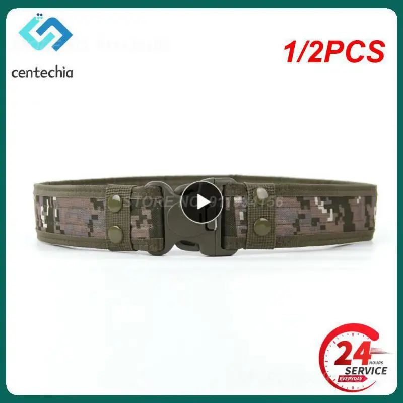 1/2PCS Quick Release Military Tactical Belt Army Style Combat Belts Fashion Men Camouflage Canvas Waistband Outdoor Hunting
1/2PCS Quick Release Military Tactical Belt Army Style Combat Belts Fashion Men Camouflage Canvas Waistband Outdoor Hunting