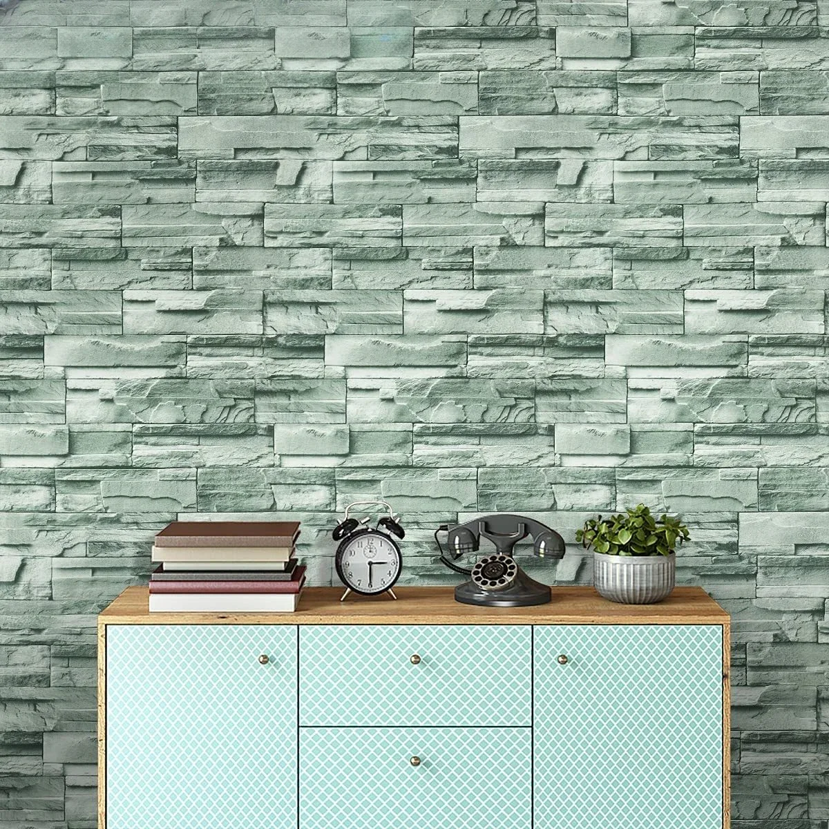 Brick Stone Wallpaper 3D Texture Wall Panel Removable Peel and Stick Wallpaper Self-Adhesive Wallpaper for Countertop Backsplash
Brick Stone Wallpaper 3D Texture Wall Panel Removable Peel and Stick Wallpaper Self-Adhesive Wallpaper for Countertop Backsplash